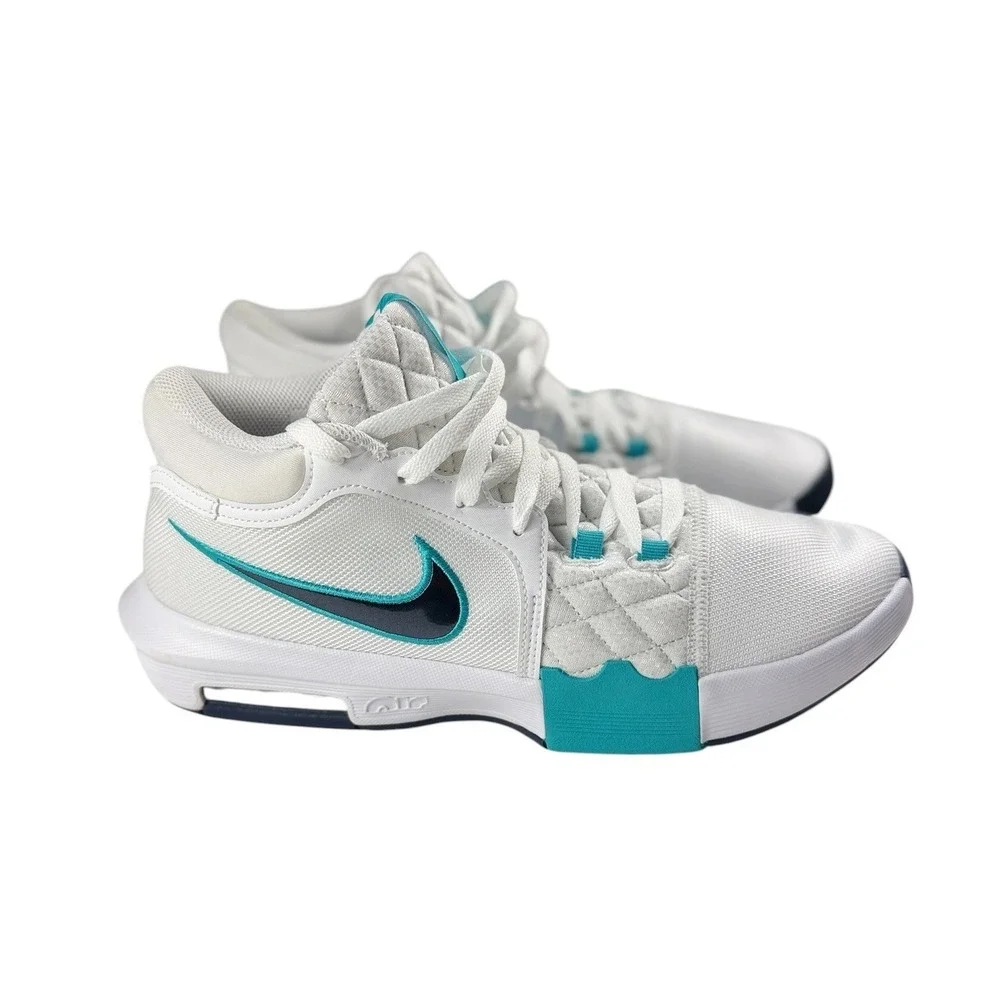 Nike LeBron Witness VIII 8 White Obsidian Dusty Cactus HQ2139-101 Mens 10 NIB